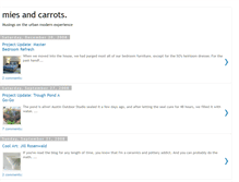 Tablet Screenshot of miesandcarrots.blogspot.com