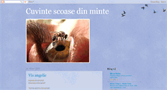 Desktop Screenshot of cuvintescoasedinminte.blogspot.com
