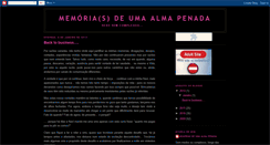 Desktop Screenshot of memoriadeumaalmapenada.blogspot.com