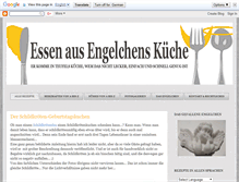 Tablet Screenshot of engelskueche.blogspot.com