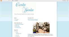 Desktop Screenshot of candeebysandee.blogspot.com