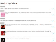 Tablet Screenshot of callievboudoir.blogspot.com