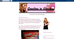 Desktop Screenshot of angelinainamerica.blogspot.com