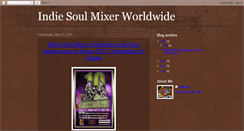 Desktop Screenshot of indiesoulmixer.blogspot.com