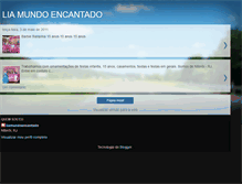Tablet Screenshot of liamundoencantado.blogspot.com