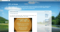 Desktop Screenshot of eflinkorea.blogspot.com