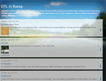 Tablet Screenshot of eflinkorea.blogspot.com