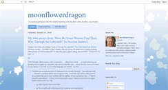 Desktop Screenshot of moonflowerdragon.blogspot.com