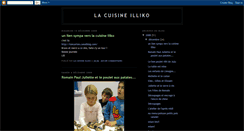 Desktop Screenshot of lacuisineilliko.blogspot.com