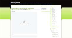 Desktop Screenshot of inbollywood.blogspot.com