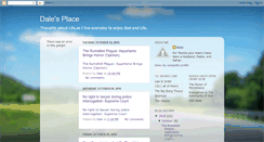 Desktop Screenshot of dalesplace.blogspot.com