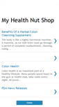 Mobile Screenshot of myhealthnutshop.blogspot.com