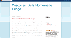Desktop Screenshot of homemadefudgewisconsindells.blogspot.com