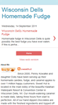 Mobile Screenshot of homemadefudgewisconsindells.blogspot.com