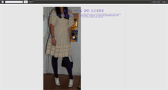 Desktop Screenshot of loise-likes.blogspot.com