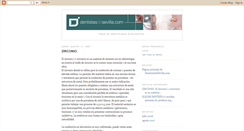 Desktop Screenshot of dentistasdesevilla.blogspot.com