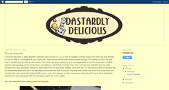 Desktop Screenshot of dastardlydelicious.blogspot.com