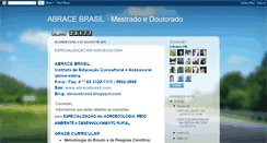 Desktop Screenshot of abracebrasil.blogspot.com