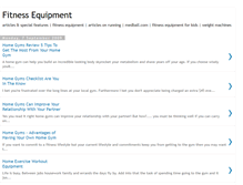 Tablet Screenshot of good-fitness-equipment.blogspot.com