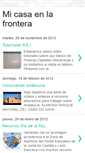 Mobile Screenshot of micasalafrontera.blogspot.com