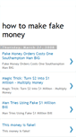 Mobile Screenshot of howtomakefakemoney.blogspot.com