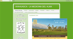 Desktop Screenshot of medicinayahuasca.blogspot.com