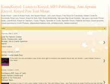 Tablet Screenshot of koutekreyol.blogspot.com