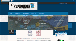 Desktop Screenshot of happybobbin.blogspot.com