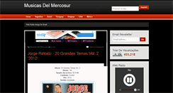 Desktop Screenshot of musicasdelmercosur.blogspot.com