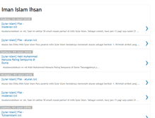 Tablet Screenshot of iman-islam-ihsan-tumbuhseribu.blogspot.com