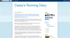 Desktop Screenshot of caseysrunningdiary.blogspot.com