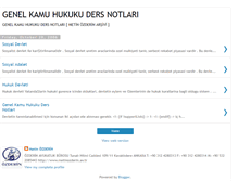 Tablet Screenshot of genelkamu.blogspot.com