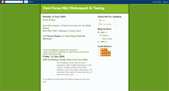 Desktop Screenshot of ford-focus-mk2.blogspot.com