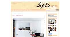 Desktop Screenshot of luphia.blogspot.com