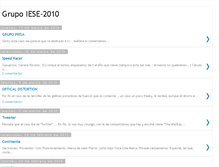 Tablet Screenshot of iese2010grupo8.blogspot.com