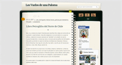 Desktop Screenshot of losvuelosdeunapaloma.blogspot.com