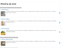 Tablet Screenshot of historiadaarte2ano.blogspot.com