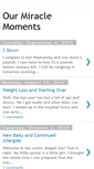 Mobile Screenshot of ourmiraclemoments.blogspot.com