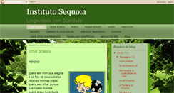 Desktop Screenshot of institutosequoia.blogspot.com