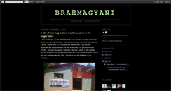 Desktop Screenshot of brahmagyani.blogspot.com