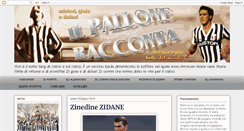 Desktop Screenshot of ilpalloneracconta.blogspot.com