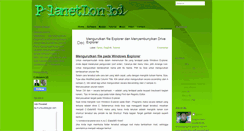 Desktop Screenshot of planetdonlod.blogspot.com