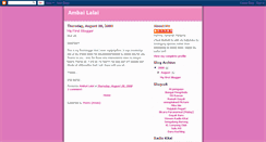 Desktop Screenshot of ambai-lalai.blogspot.com