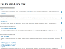 Tablet Screenshot of has-the-world-gone-mad.blogspot.com