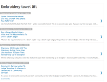 Tablet Screenshot of embroidetoweli.blogspot.com