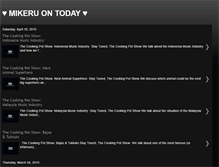 Tablet Screenshot of mikeru-mouse.blogspot.com