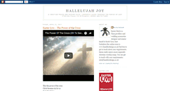 Desktop Screenshot of hallelujahjoy.blogspot.com