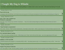 Tablet Screenshot of itaughtmydogtowhistle.blogspot.com