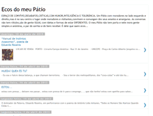 Tablet Screenshot of ecosdomeupatio.blogspot.com