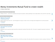 Tablet Screenshot of investments-mutual-fund.blogspot.com